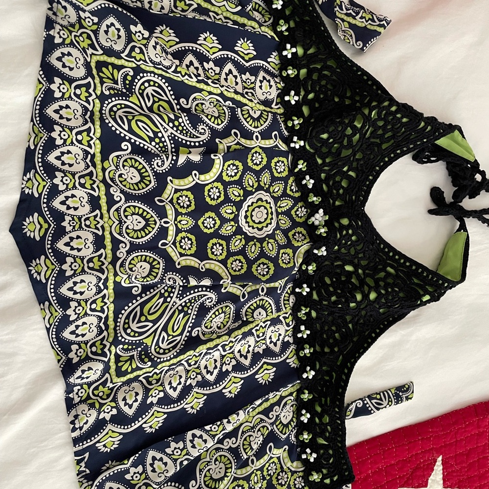 Halter crochet top
